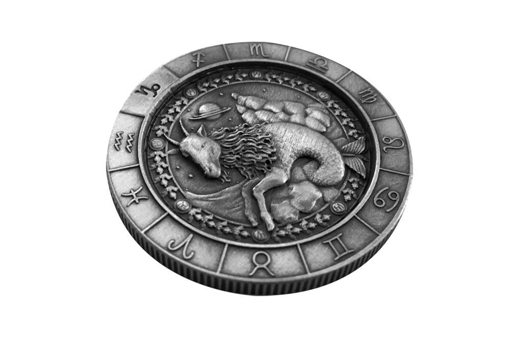 Buy 1 oz Silver Round .999 – Zodiac - Capricorn, image 4