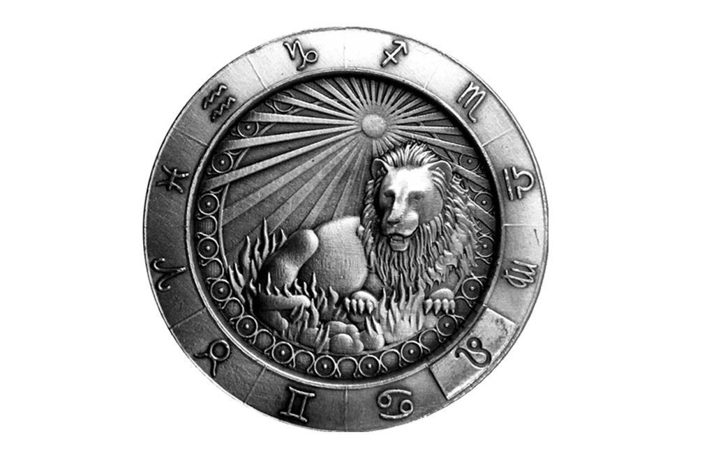 Buy 1 oz Silver Round .999 - Zodiac - Leo, image 0