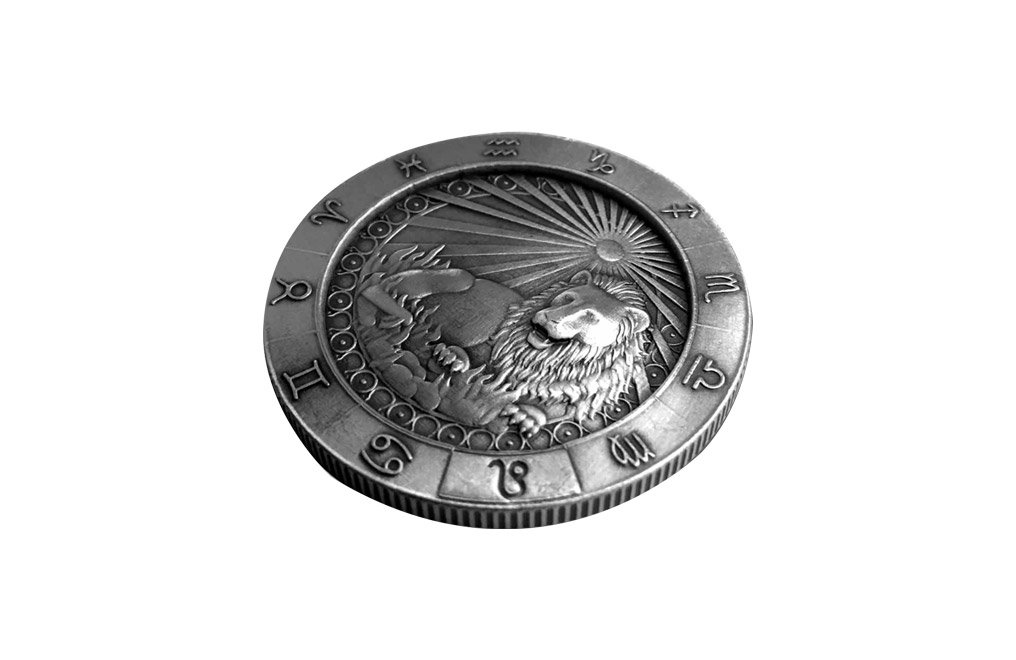 Buy 1 oz Silver Round .999 - Zodiac - Leo, image 4