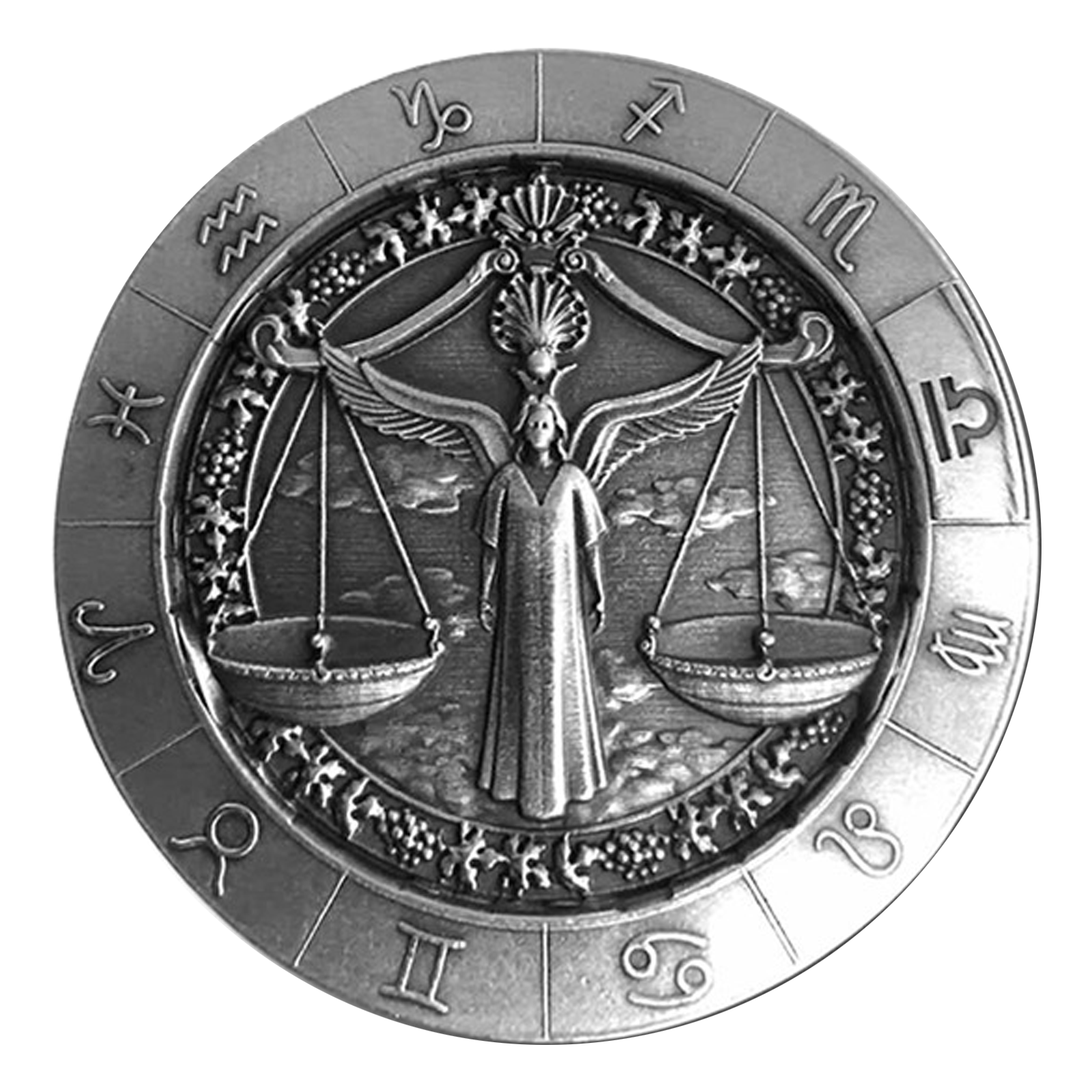 Buy 1 oz Silver Zodiac Libra Round, image 0