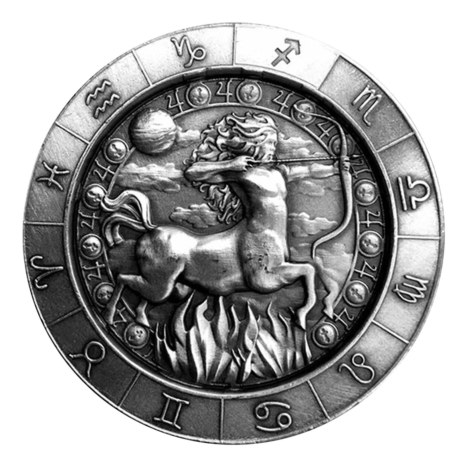 Buy 1 oz Silver Zodiac Sagittarius Round, image 0