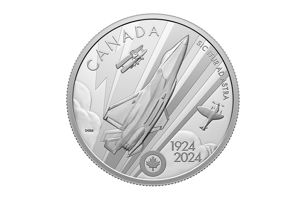 Buy 1 oz Silver Royal Canadian Air Force Centennial Coin (2024), image 0