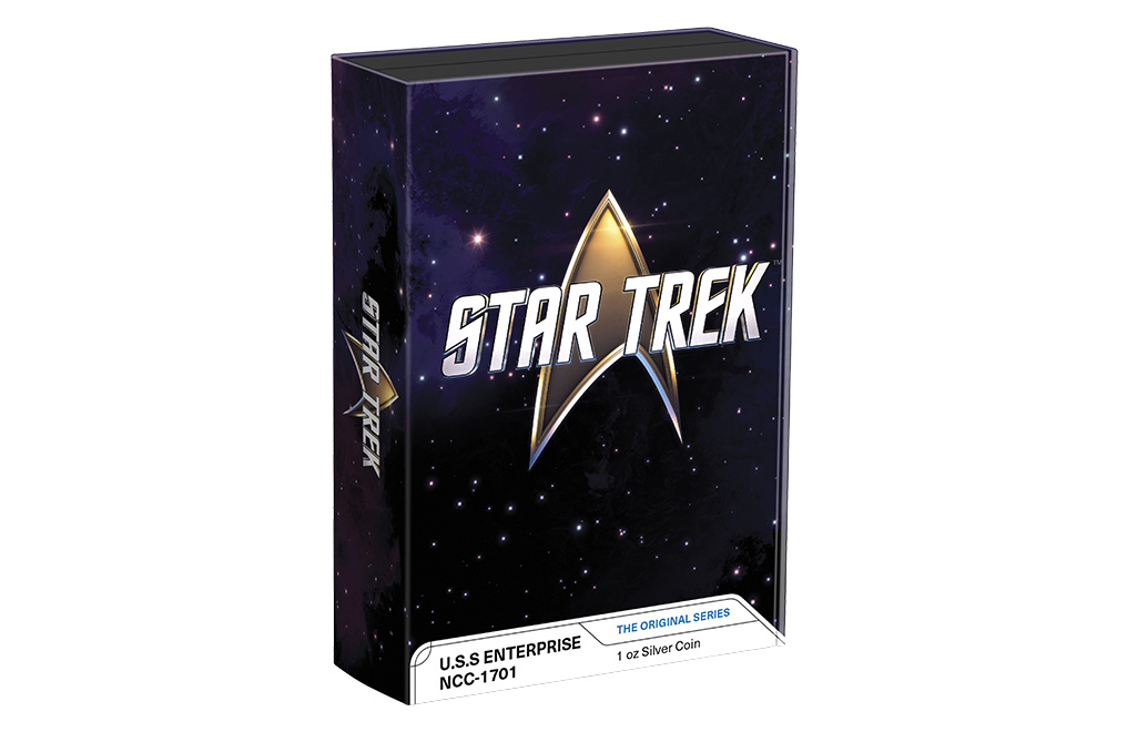 Buy 1 oz Silver STAR TREK Enterprise NCC 1701 (2024) , image 6