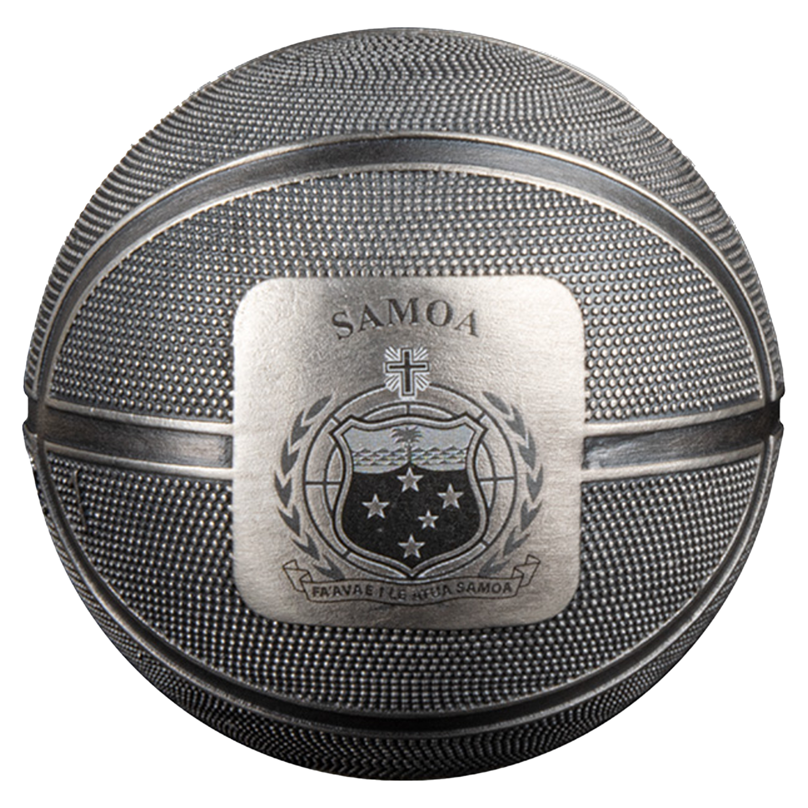 Buy 1 oz Silver Spherical Basketball Coin (2021), image 1