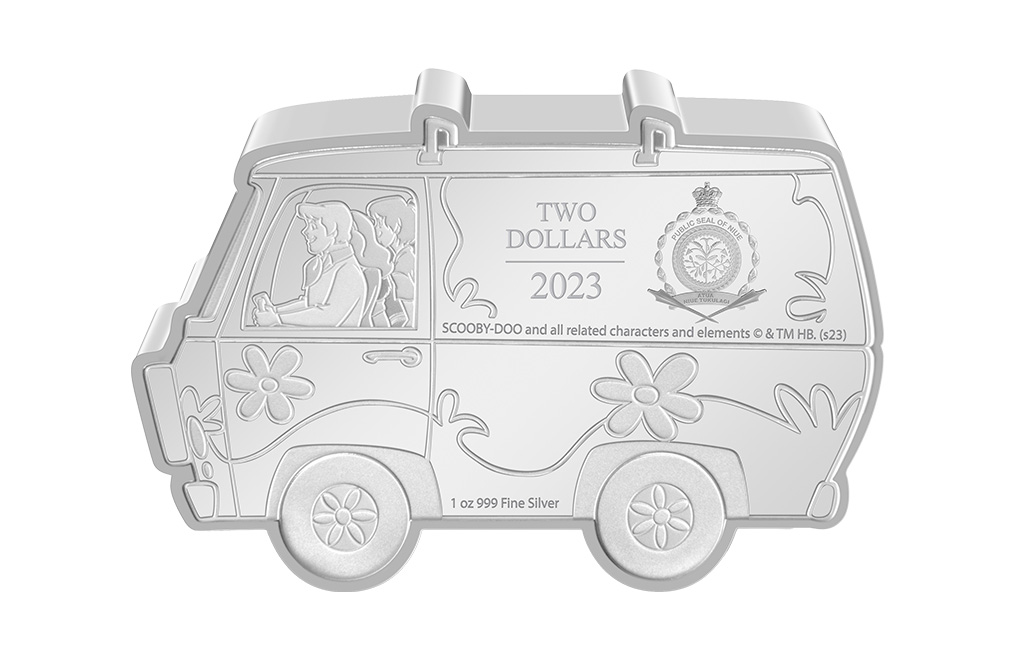 Buy 1 oz Silver Scooby Doo the Mystery Machine Coin (2023), image 1
