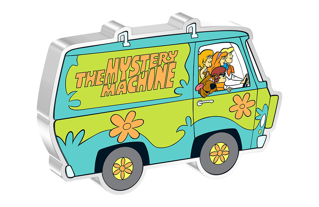 Buy 1 oz Silver Scooby Doo the Mystery Machine Coin (2023), image 2