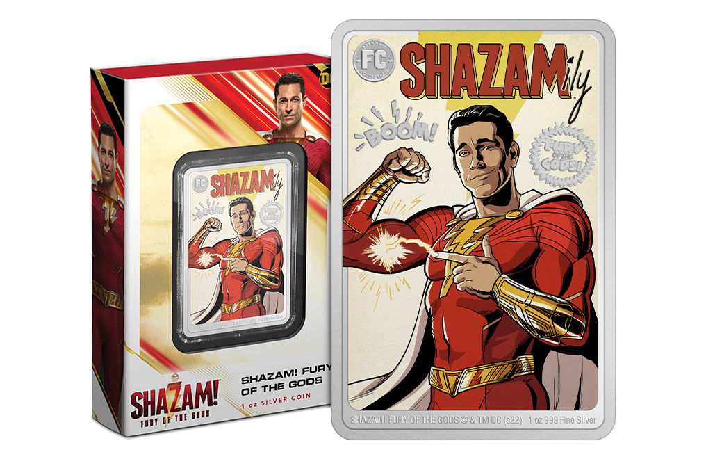 Buy 1 oz Silver Shazam Furry of the Gods Coin (2022), image 2