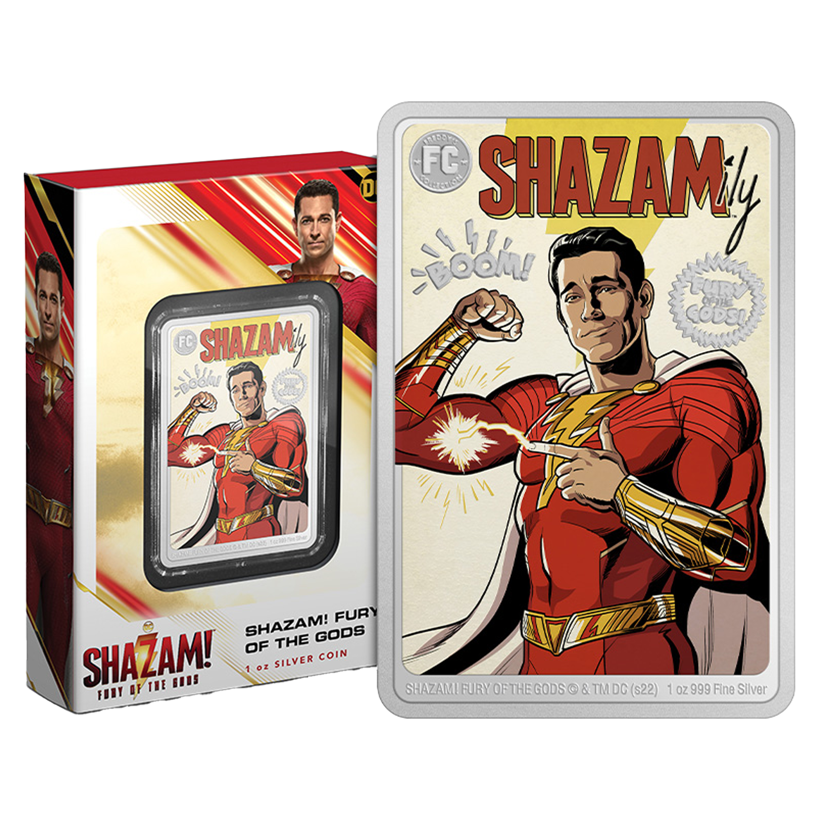 Buy 1 oz Silver Shazam Furry of the Gods Coin (2022), image 2