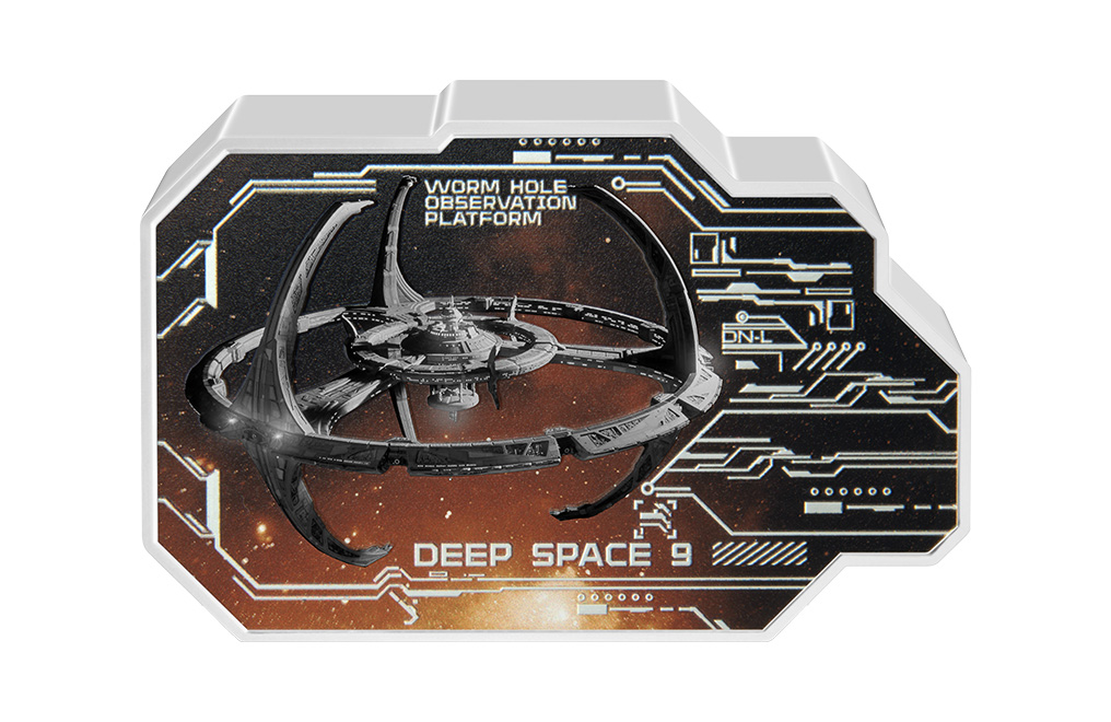 Buy 1 oz Silver Star Trek Deep Space 9 Coin (2024), image 0