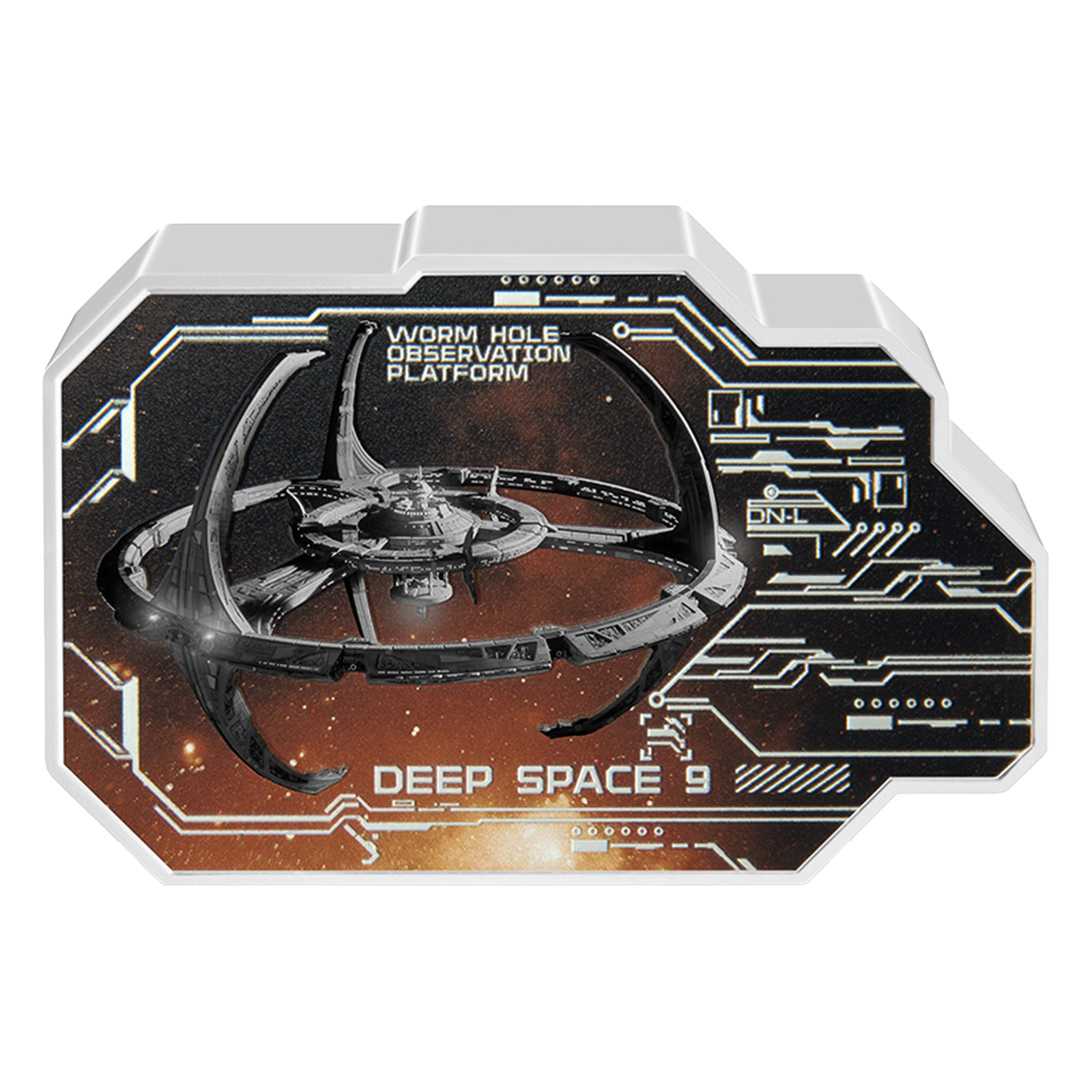 Buy 1 oz Silver Star Trek Deep Space 9 Coin (2024), image 0
