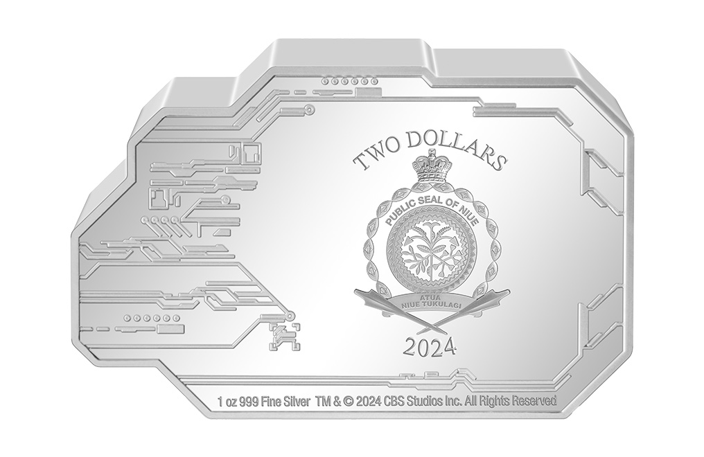 Buy 1 oz Silver Star Trek Deep Space 9 Coin (2024), image 1