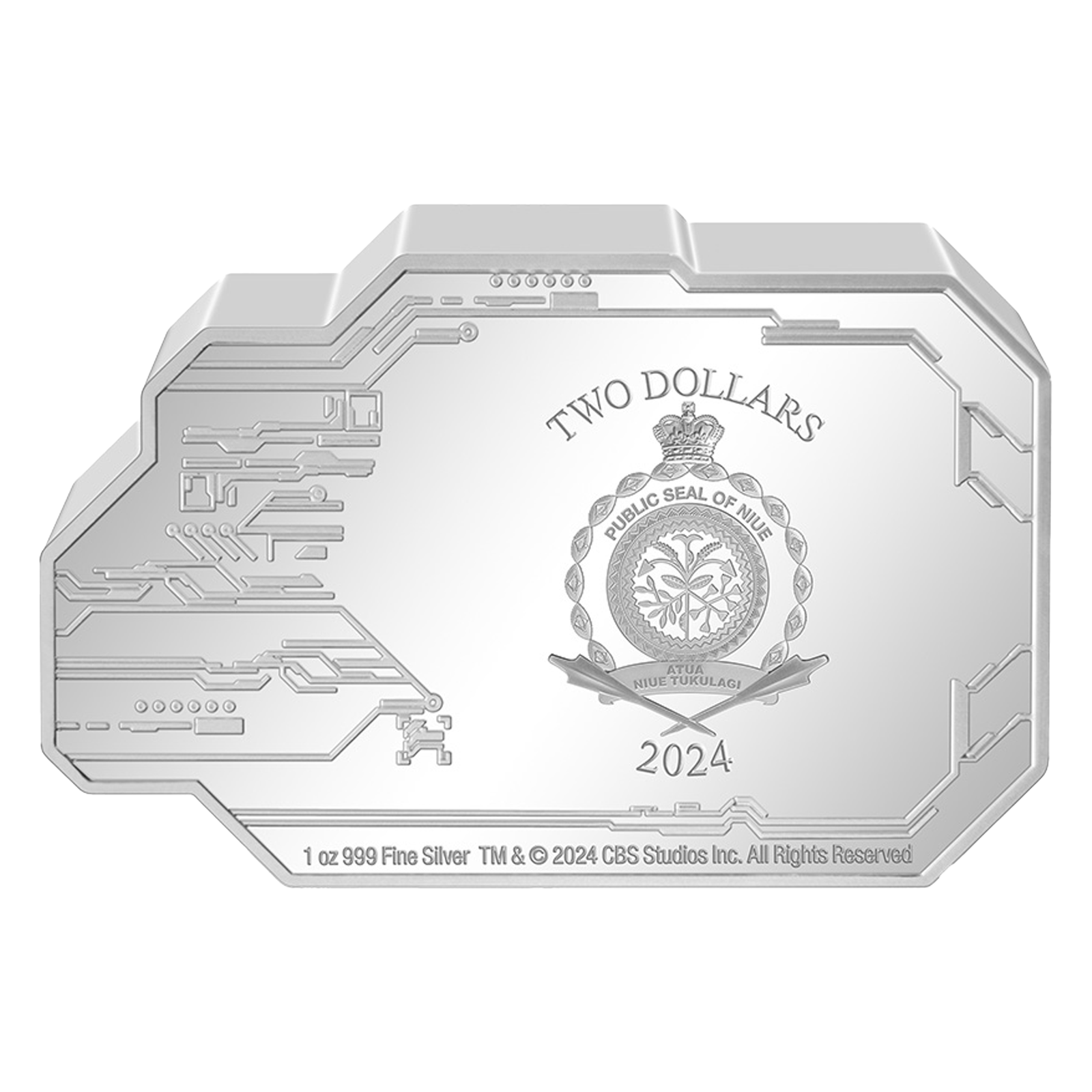 Buy 1 oz Silver Star Trek Deep Space 9 Coin (2024), image 1