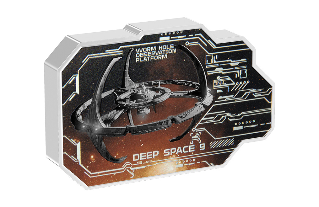 Buy 1 oz Silver Star Trek Deep Space 9 Coin (2024), image 3