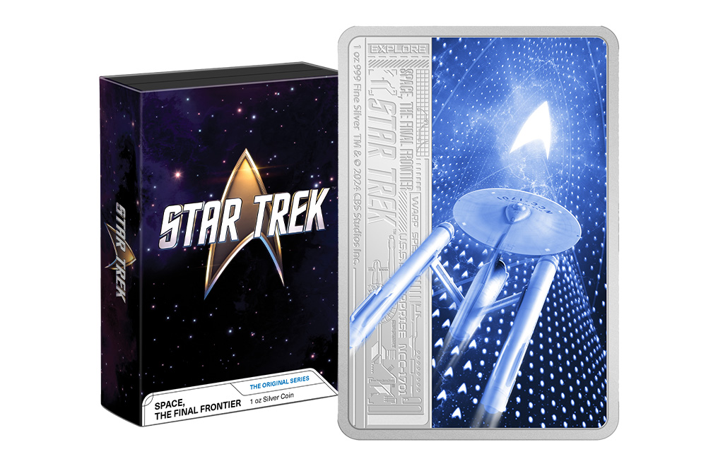 Buy 1 oz Silver Star Trek The Final Frontier Coin (2024), image 2