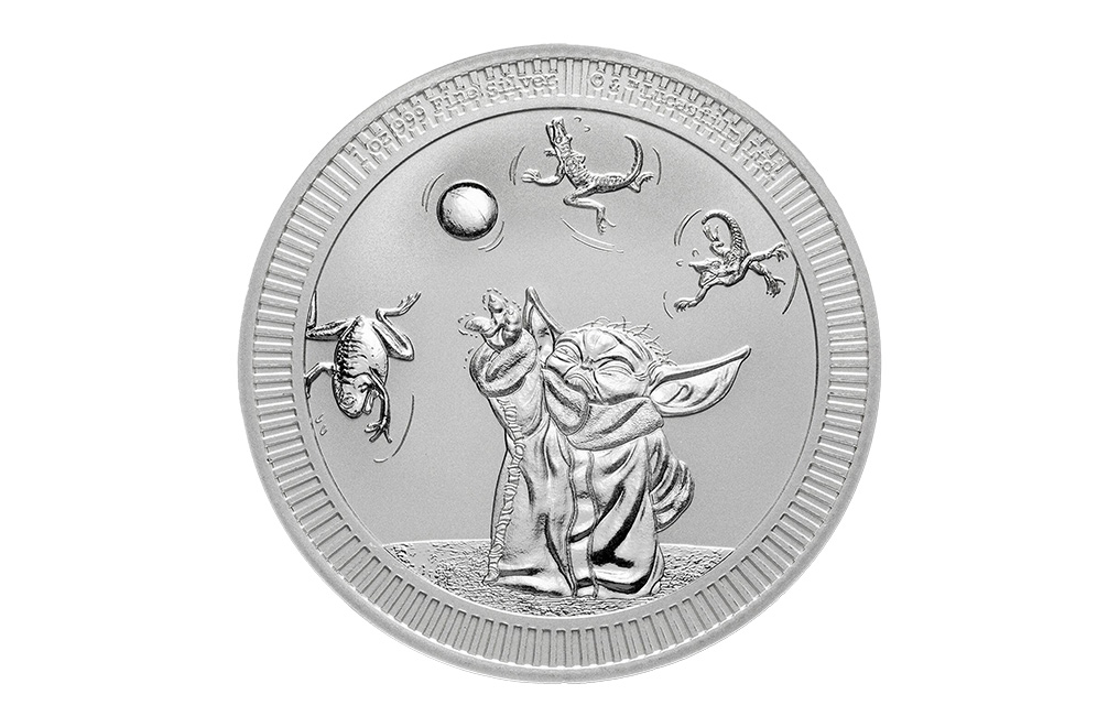 Buy 1 oz Silver Star Wars Baby Yoda Coin (2024), image 0