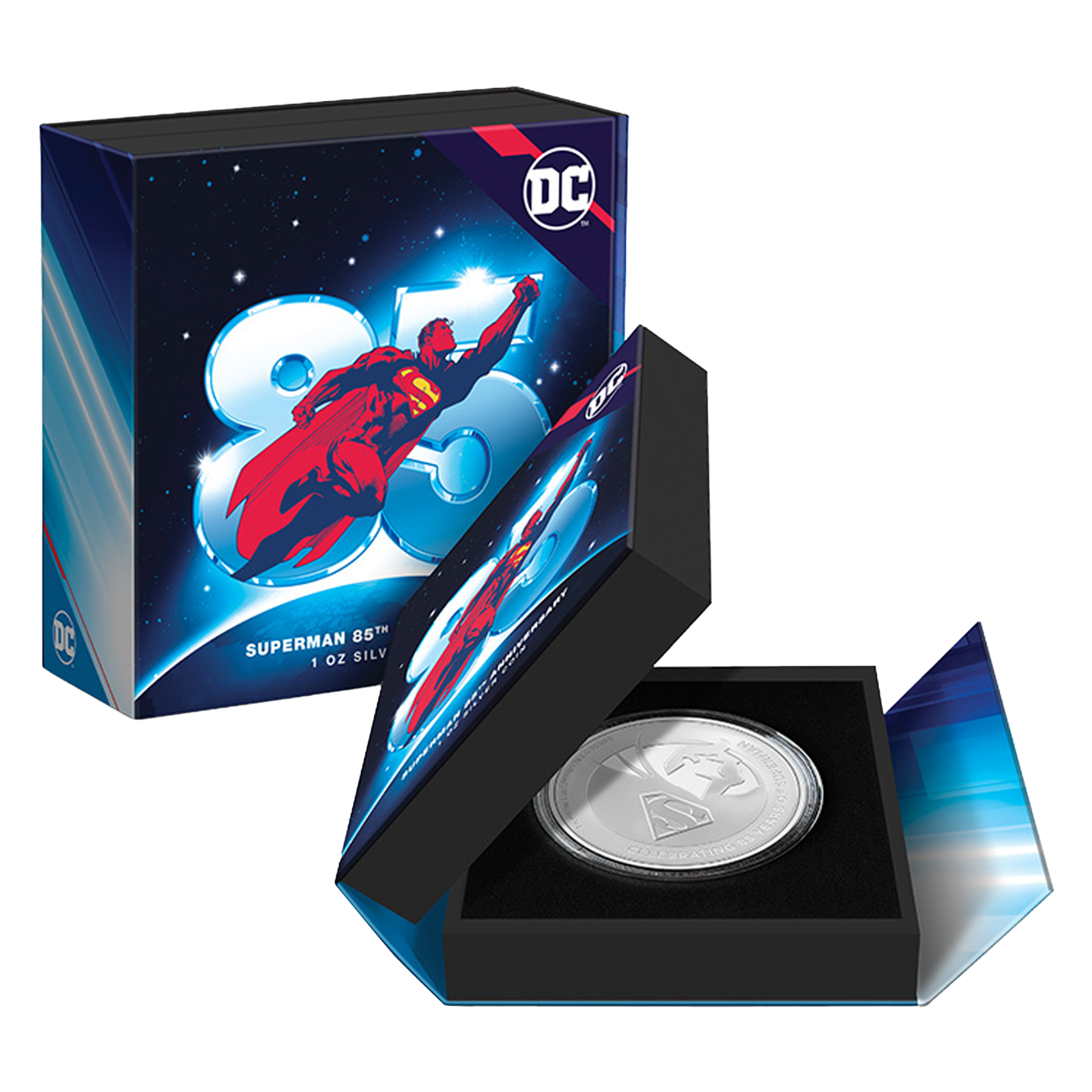 Buy 1 oz Silver Superman 85th Anniversary Coin (2023), image 2