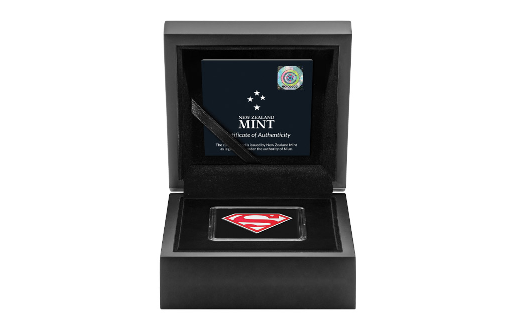 Buy 1 oz Silver Superman™ Shield Coin (2021), image 3