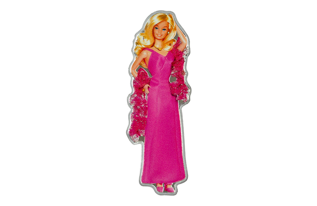 Buy 1 oz Silver I Love Barbie™ Superstar Barbie™ Coin (2023), image 0
