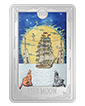 1 oz Silver Tarot Card The Moon Coin (2024)