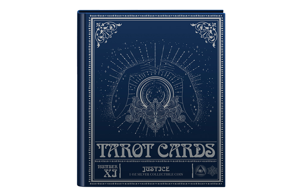 Buy 1 oz Silver Tarot Cards Justice Coin (2023), image 5