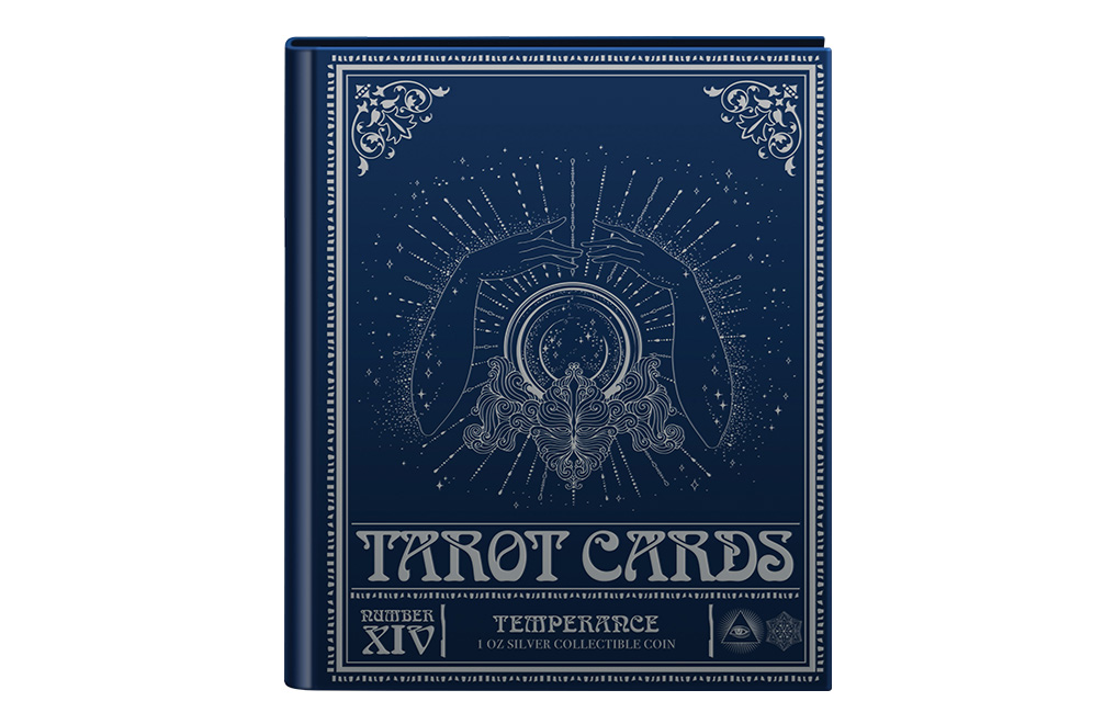 Buy 1 oz Silver Tarot Cards Temperance Coin (2023), image 5