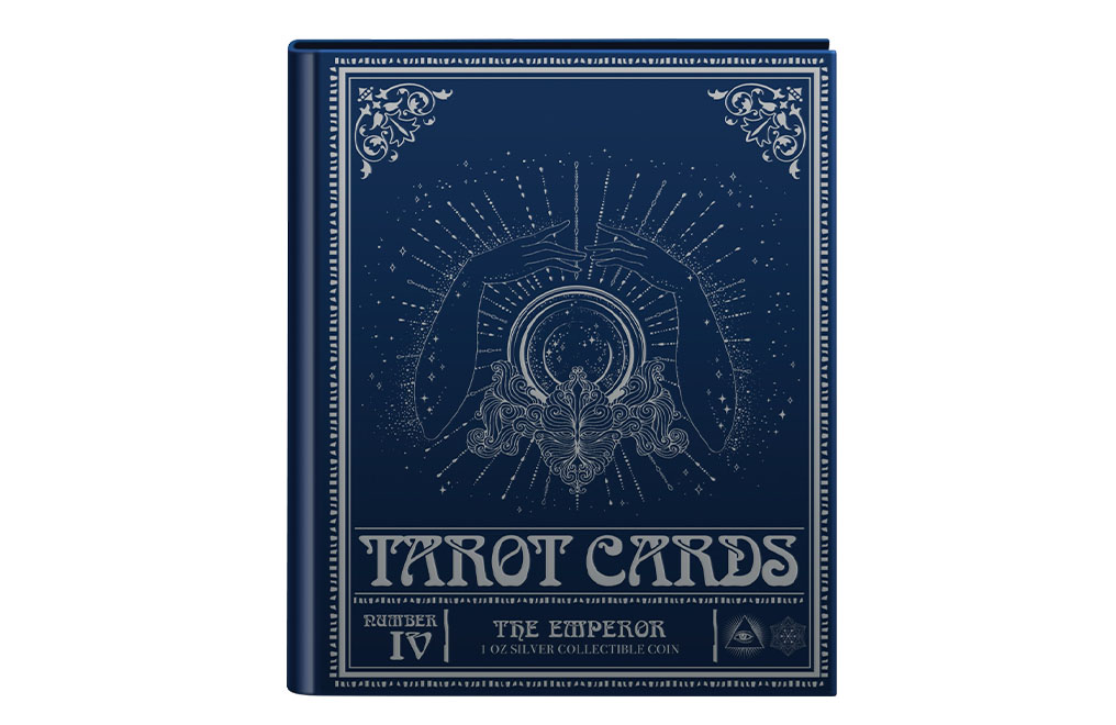 Buy 1 oz Silver Tarot Cards The Emperor Coin (2021), image 5