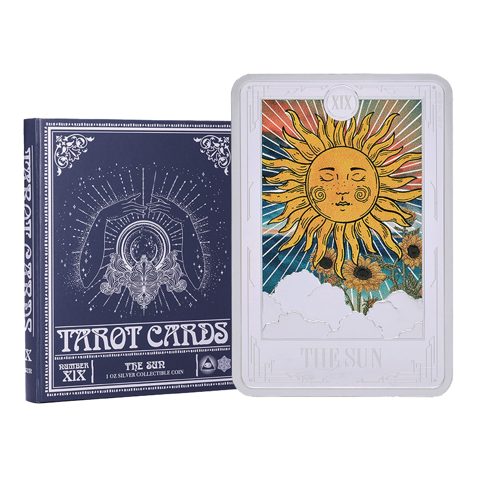 Buy 1 oz Silver Tarot Cards The Sun Coin (2024), image 2