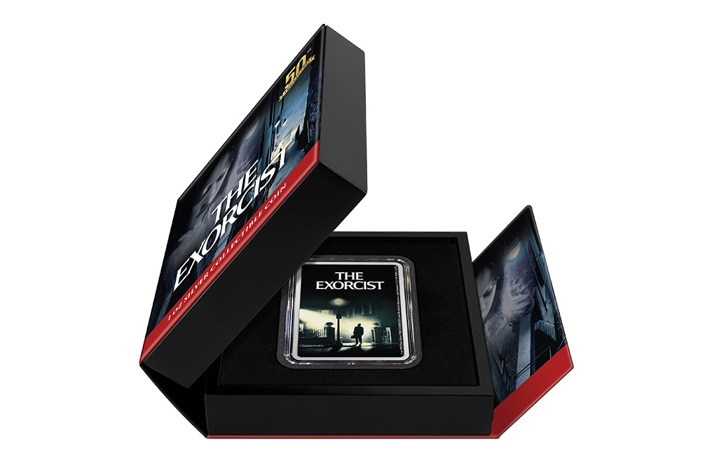 Buy 1 oz Silver The Exorcist 50th Anniversary Coin (2023), image 3