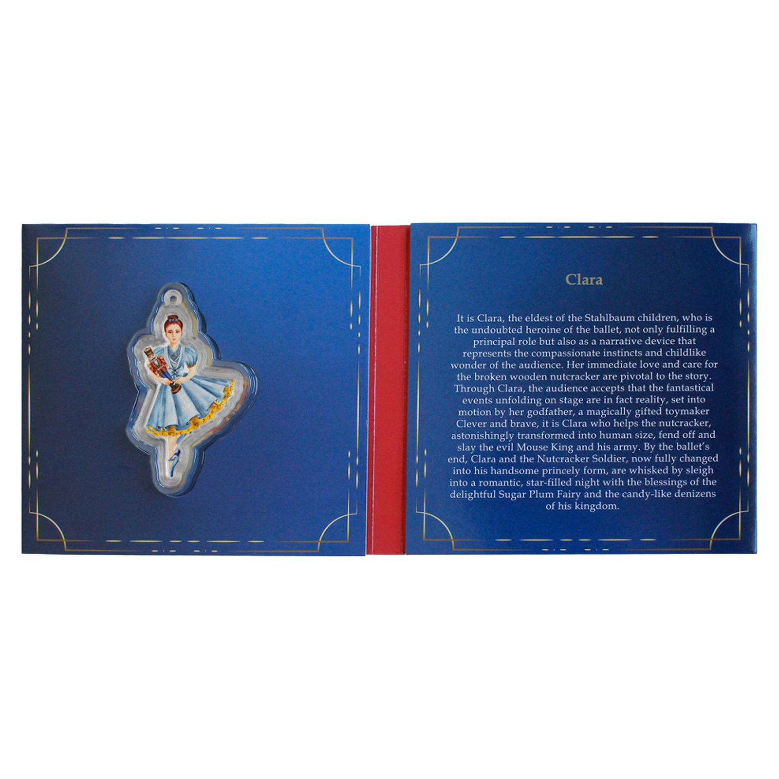 Buy 1 oz Silver The Nutcracker Clara Ornament Coin (2022), image 4