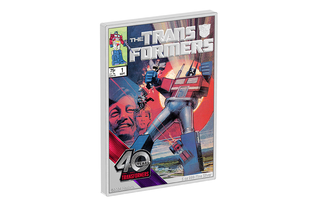 Buy 1 oz Silver Transformers 40th Anniversary Coin (2024), image 3