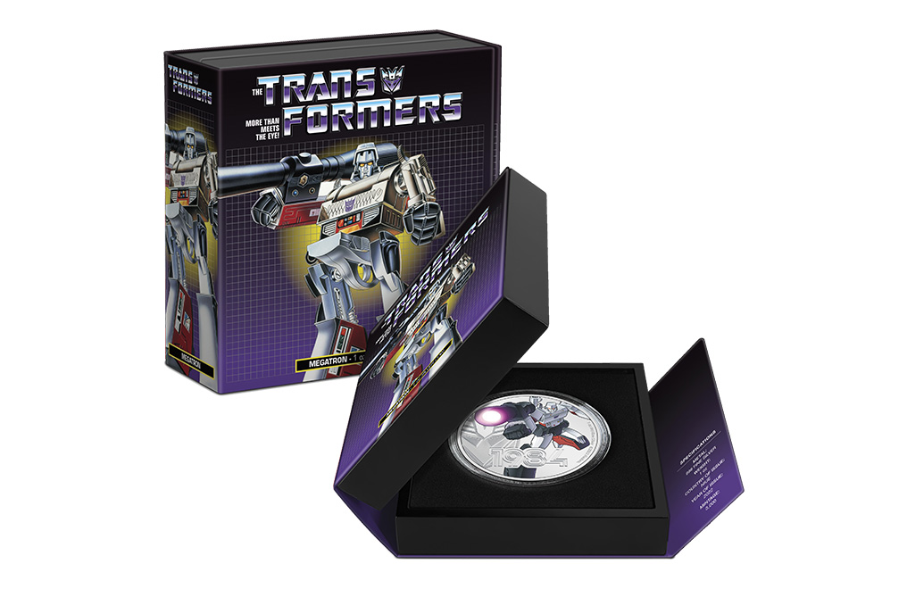 Buy 1 oz Silver Transformers Megatron Coin (2022), image 4