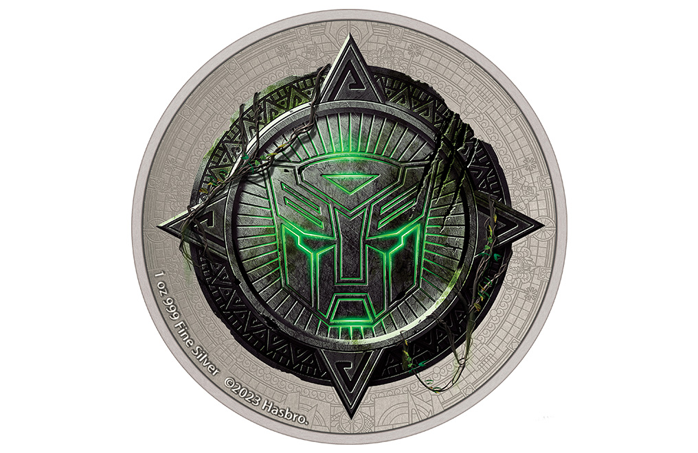 1 oz Silver Transformers 7: Rise of the Beasts Coin (2023), image 0