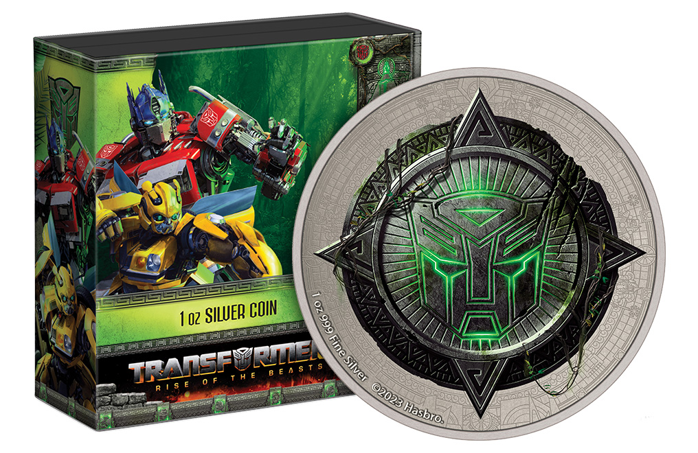 1 oz Silver Transformers 7: Rise of the Beasts Coin (2023), image 2
