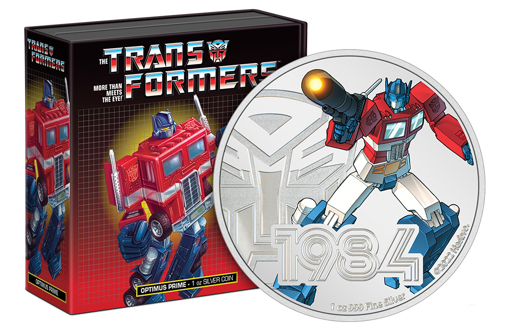 Buy 1 oz Silver Transformers Optimus Prime Coin (2022), image 2