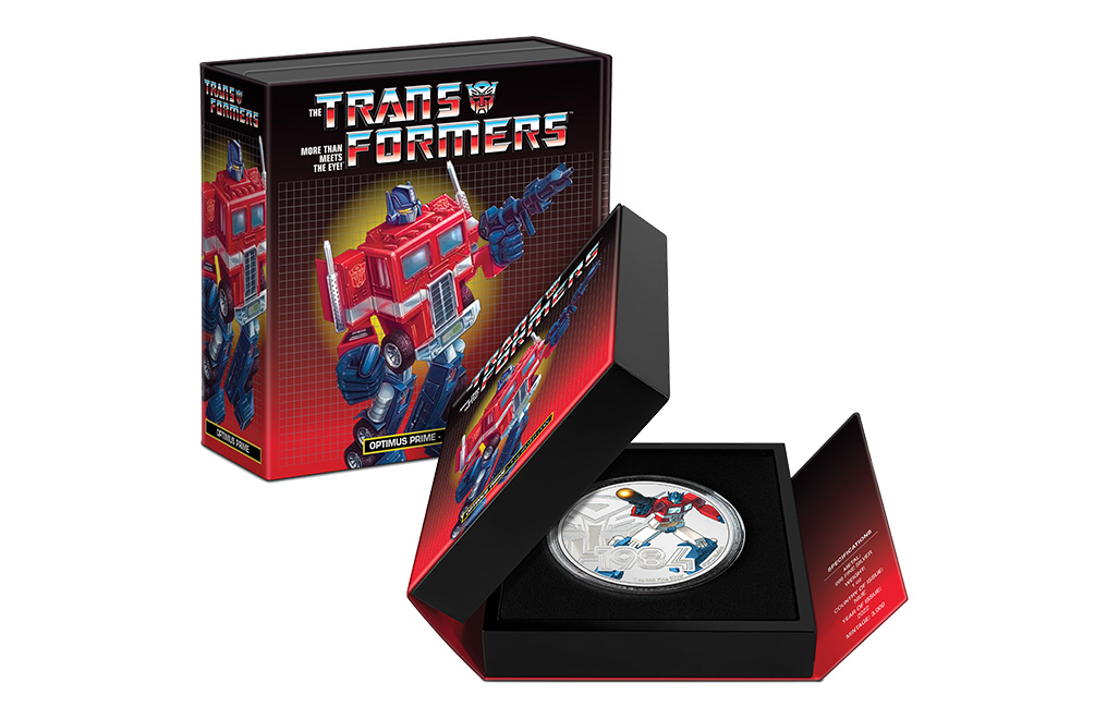 Buy 1 oz Silver Transformers Optimus Prime Coin (2022), image 4