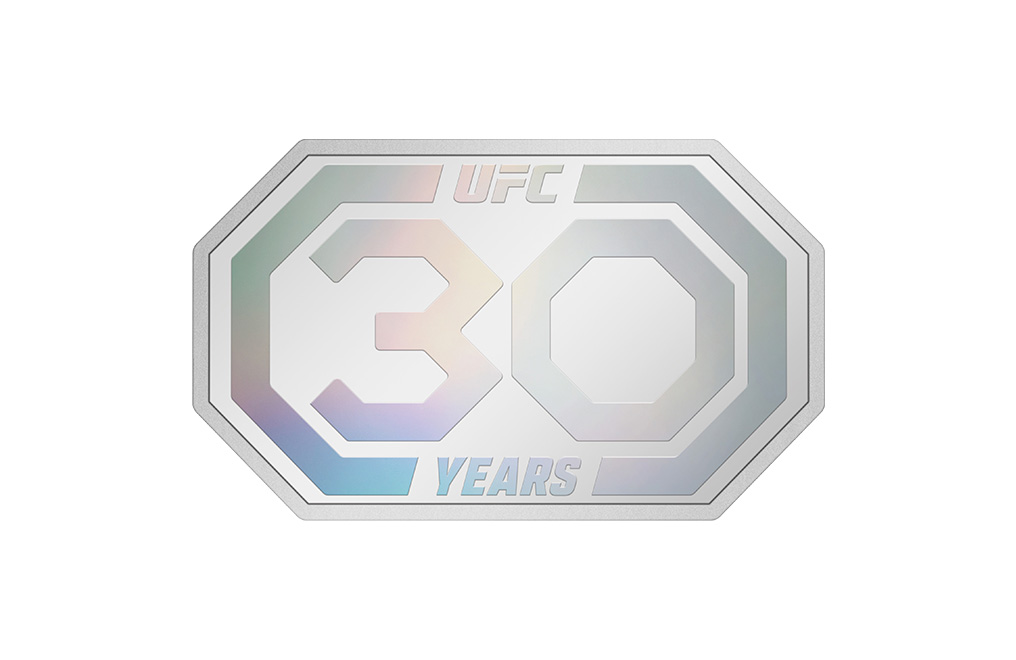 Buy 1 oz Silver UFC® 30th Anniversary Coin (2023), image 0