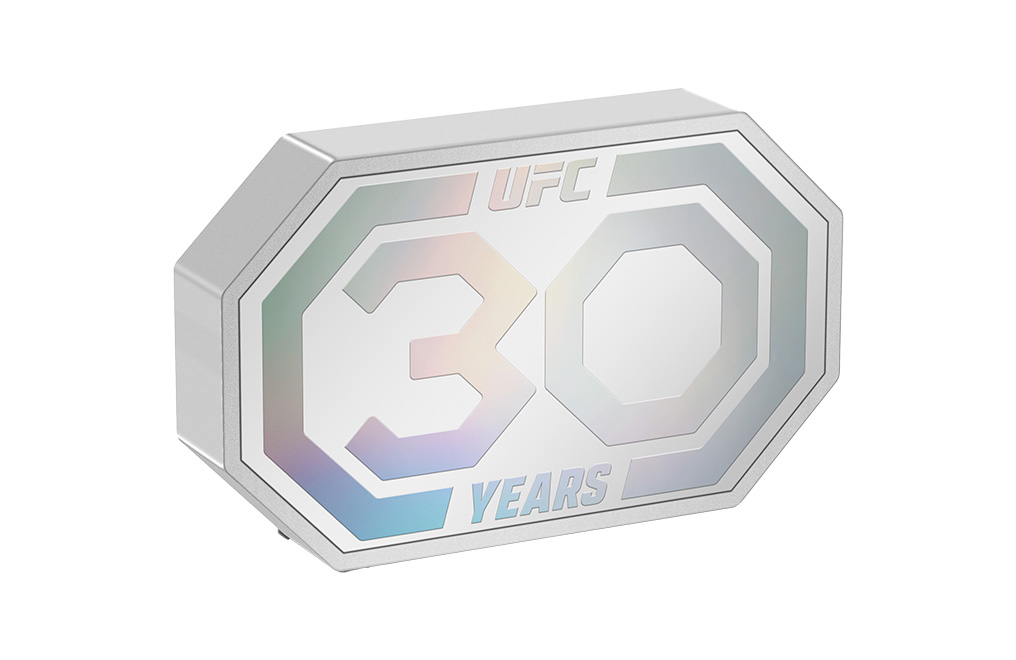 Buy 1 oz Silver UFC® 30th Anniversary Coin (2023), image 2