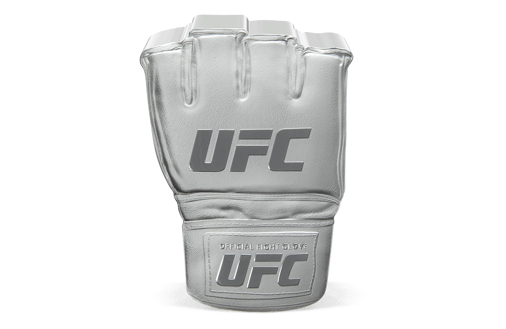 Buy 1 oz Silver UFC Glove Coin (2024), image 0