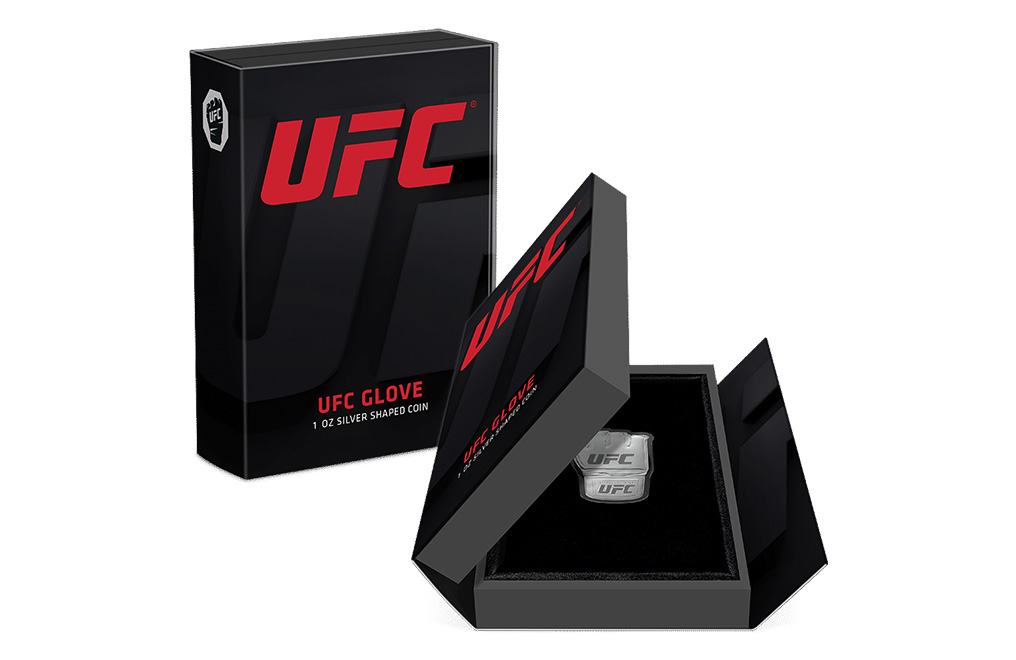 Buy 1 oz Silver UFC Glove Coin (2024), image 4