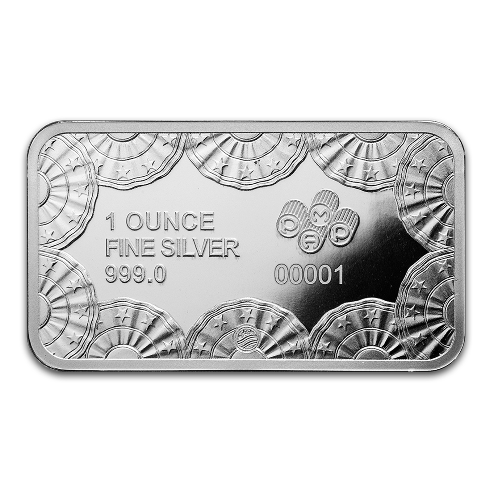 1 oz Silver USA 250th Anniversary Heraldic Bald Eagle Bar, image 3