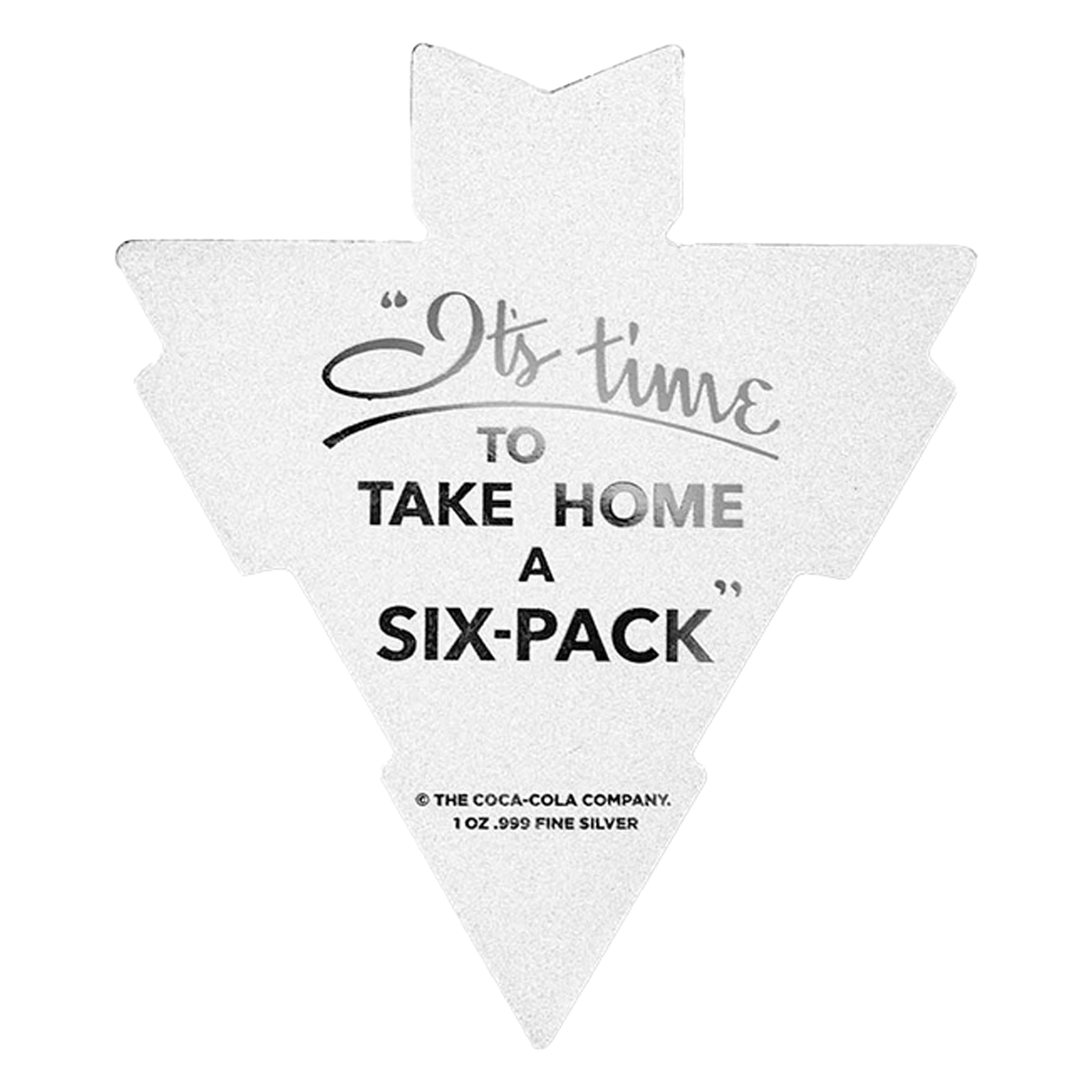 Buy 1 oz Silver 1930's Vintage Coca-Cola® Sign Bar, image 1