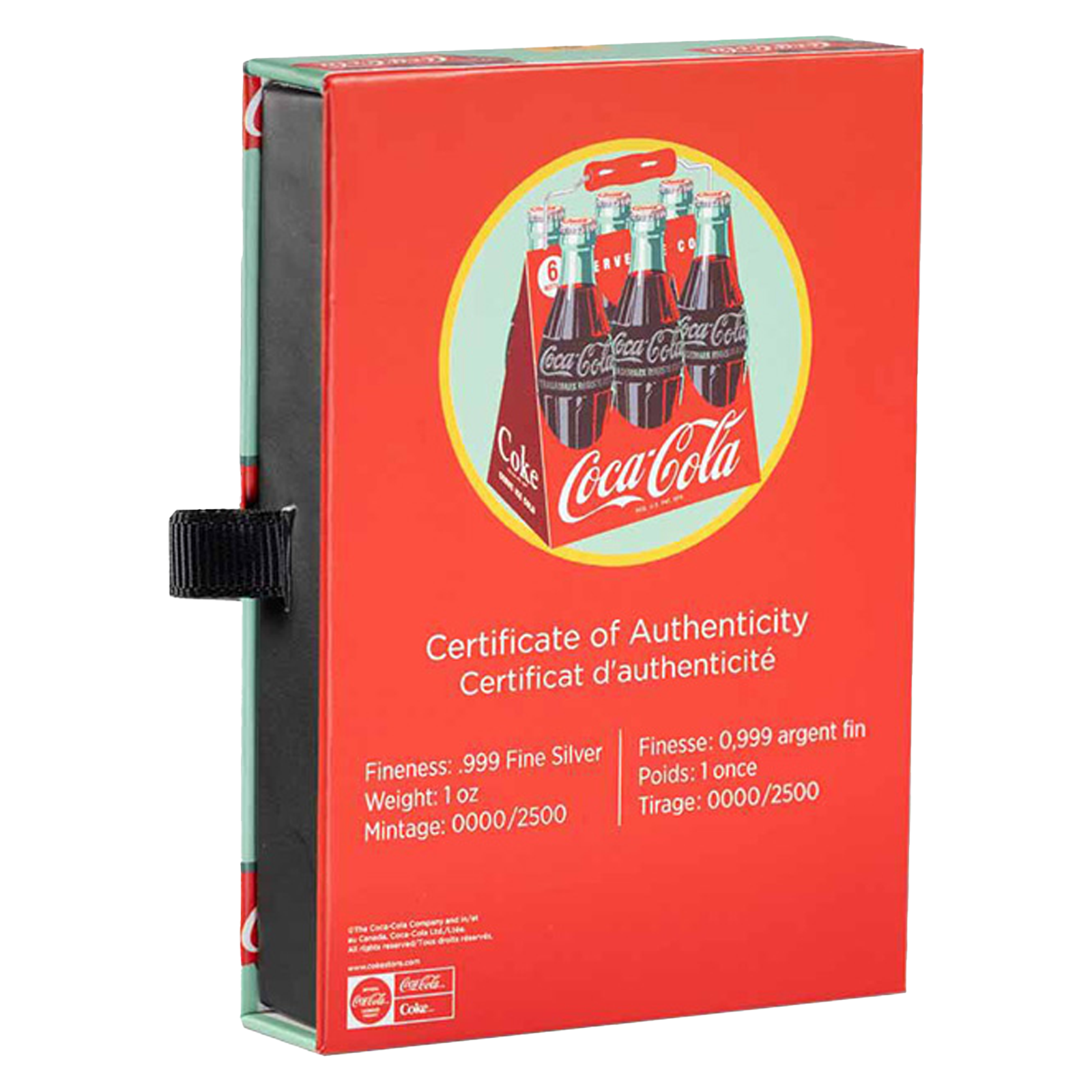 Buy 1 oz Silver 1930's Vintage Coca-Cola® Sign Bar, image 3