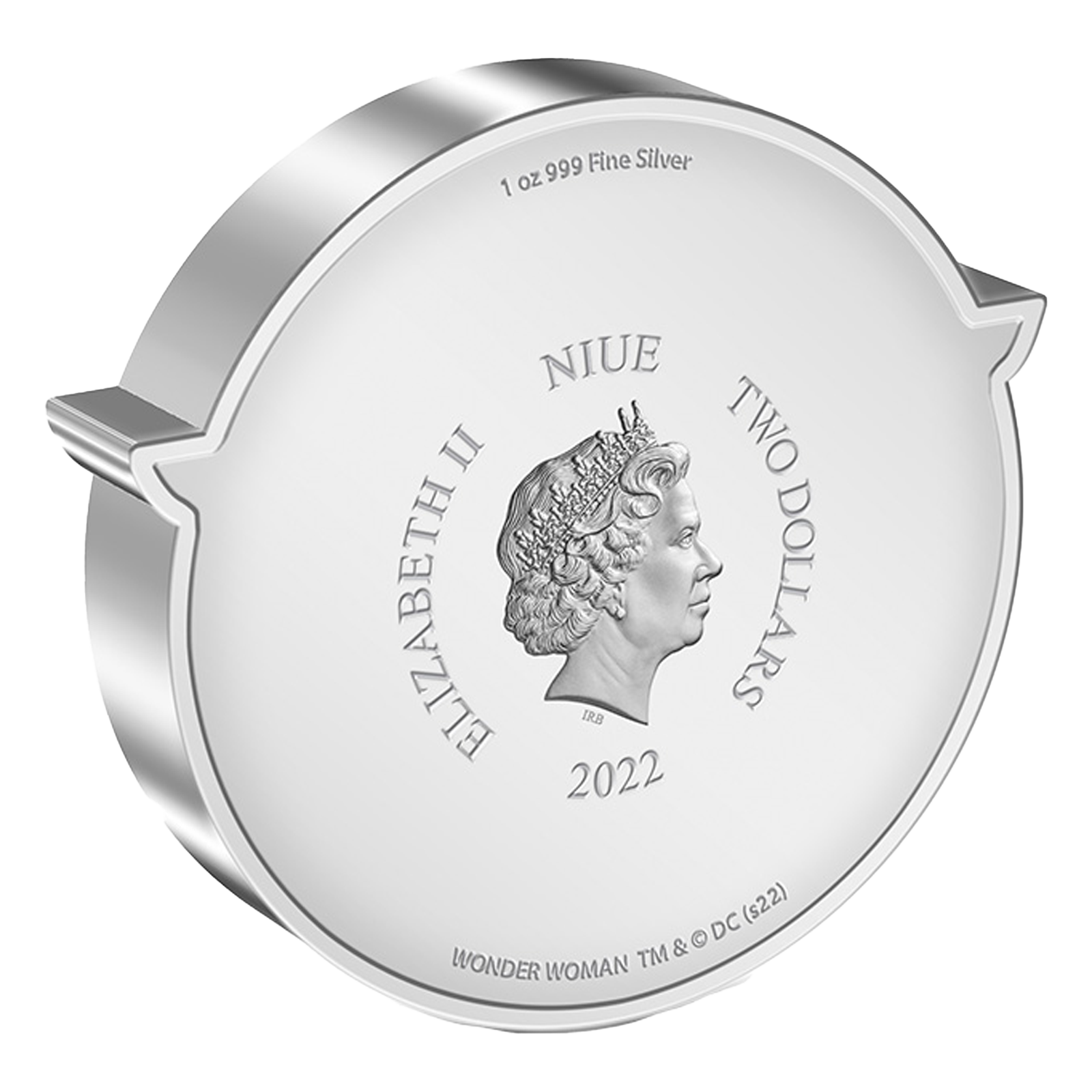 Buy 1 oz Silver WONDER WOMAN™ Logo Coin (2022), image 1