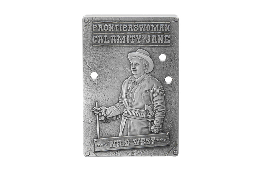 Buy 1 oz Silver Wild West Calamity Jane Coin (2024), image 0