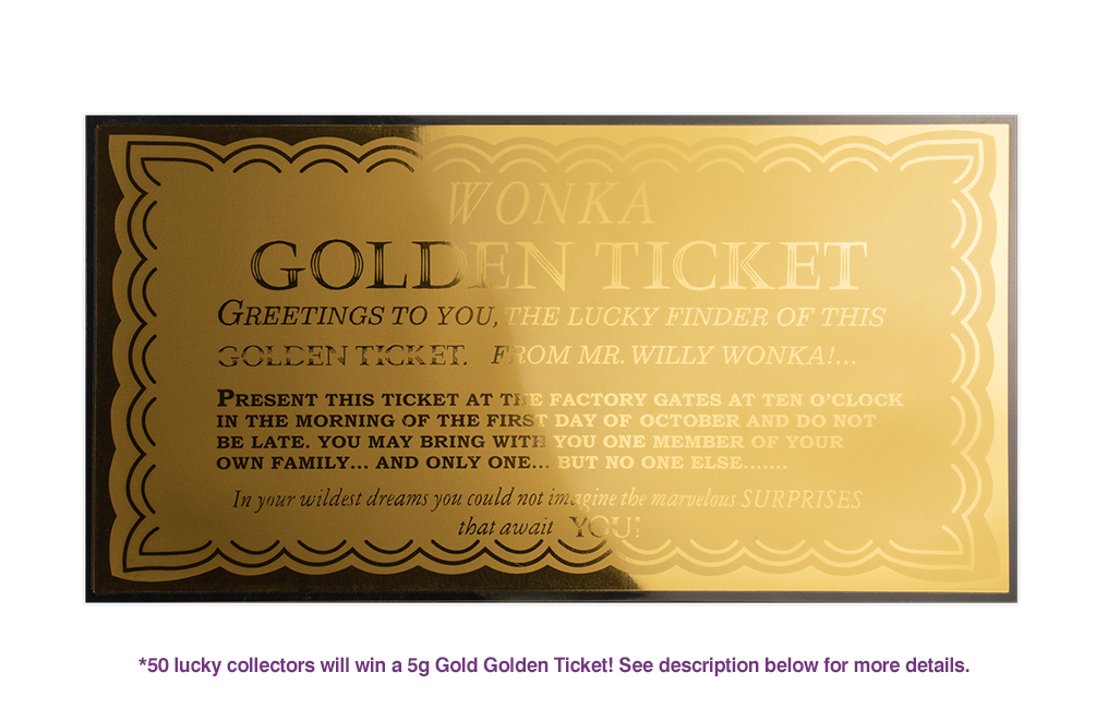 1 oz Silver Willy Wonka® Coin (2024) - Win a 5g Gold Golden Ticket, image 8