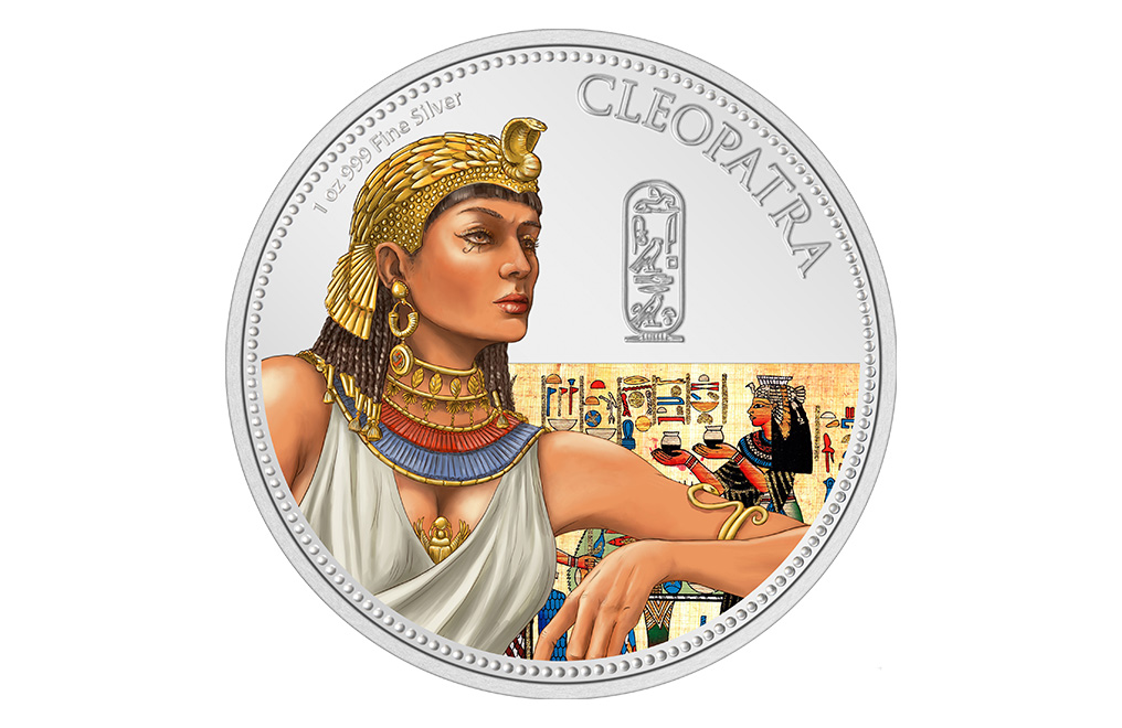 Buy 1 oz Silver Women in History Cleopatra Coin (2023), image 0