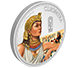Buy 1 oz Silver Women in History Cleopatra Coin (2023), image 3