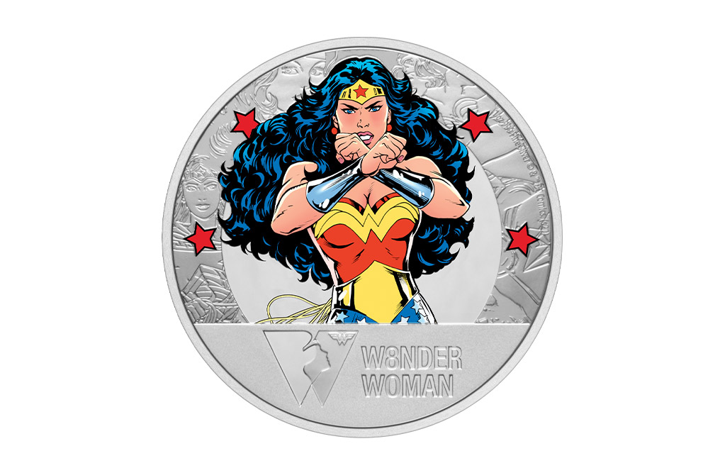 Buy 1 oz Silver Wonder Woman™ 80th Anniversary Proof Coin (2021), image 0
