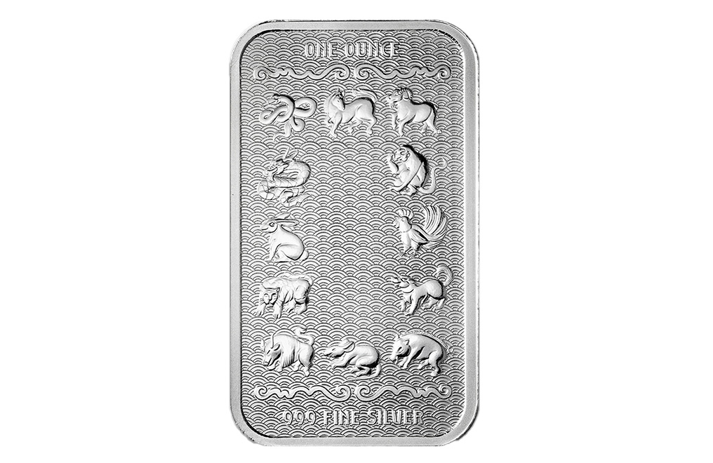 Buy 1 oz Silver Year of the Horse Bar (2026), image 1