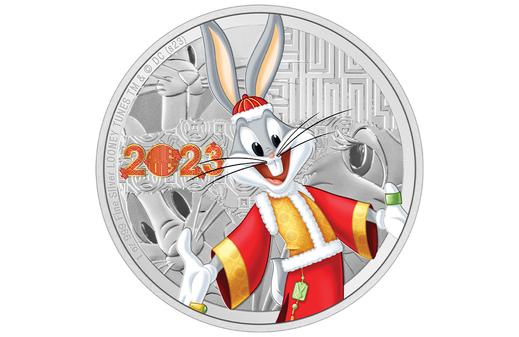 Buy 1 oz Silver Year of the Rabbit Bugs Bunny Coin (2023)|K|ITCO